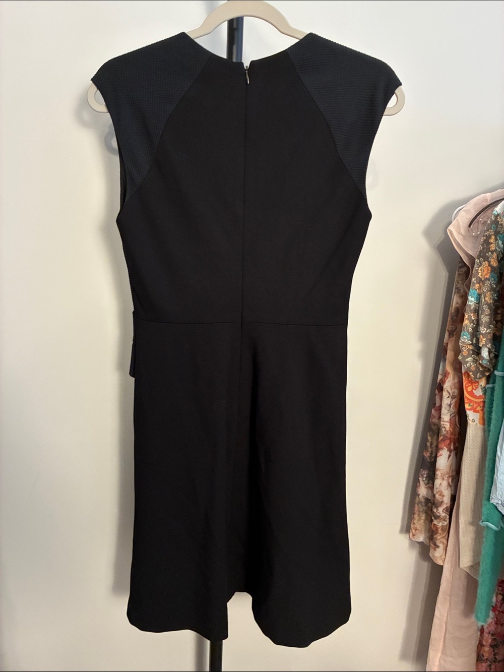 Rebecca Taylor Black Diamond‎ Wrap Dress Size 4 - Picture 6 of 10